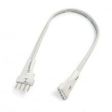 Nora NATL-218W - 18&#34; Interconnection Cable for Standard & Side-Lit Tape Light, White