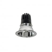 Nora NC3-41L335FCC - 4&#34; Sapphire III Round Open Reflector, 2500lm, 3500K, Flood Optic, Clear Reflector/Clear Flange