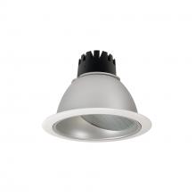 Nora NC3-66L240FHZMPW - 6&#34; Sapphire III Round Wall Wash Reflector, 1500lm, 4000K, Flood Optic, Haze Reflector/Matte