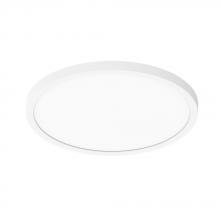 Nora NELO-12RTWMPW - 12&#34; ELO LED Surface Mount Luminaire with Selectable CCT, 1750lm / 24W, Matte Powder White Finish