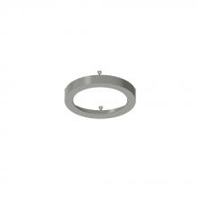 Nora NELO-4RBN - 4&#34; Decorative Metal Ring for NELO-4RTWMPW, Brushed Nickel Finish