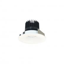 Nora NIO-4RNBCDXMPW/HL - 4&#34; Iolite LED Round Bullnose, 1500lm/2000lm/2500lm (varies by housing), Comfort Dim, Matte
