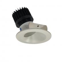 Nora NIO-4RWCDXWW/HL - 4&#34; Iolite LED Round Wall Wash, 1500lm/2000lm (varies by housing), Comfort Dim, White Reflector /