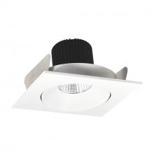 Nora NIO-4SCCDXMPW/HL - 4&#34; Iolite LED Square Adjustable Cone Reflector, 1500lm/2000lm/2500lm (varies by housing),
