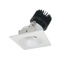 Nora NIO-4SDCDXMPW/HL - 4&#34; Iolite LED Square Adjustable Reflector with Round Aperture, 1500lm/2000lm (varies by