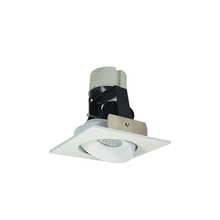 Nora NIR-4SC50XMPW - 4&#34; Iolite LED Square Adjustable Cone Retrofit, 800lm / 14W, 5000K, Matte Powder White Reflector