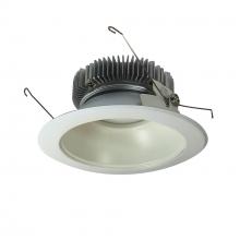 Nora NLCB2-65115CDWW - 6&#34; Cobalt Dedicated High Lumen Reflector, 1500lm, Comfort Dim, White Reflector / White Flange