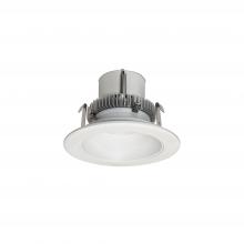Nora NLCBC2-45127MPW/10LE4EM - 4&#34; Cobalt Click Round Retrofit Reflector, 1000lm / 12W, 2700K, Matte Powder White Reflector /