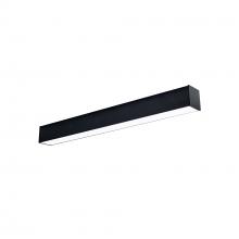 Nora NLINSW-2334B - 2&#39; L-Line LED Direct Linear w/ Selectable Wattage & CCT, Black Finish