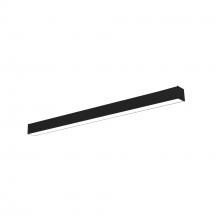 Nora NLINSW-4334B - 4&#39; L-Line LED Direct Linear w/ Selectable Wattage & CCT, Black Finish