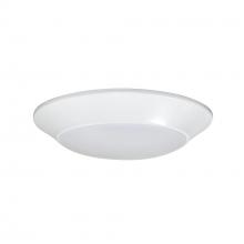 Nora NLOPAC-R4TWW - 4&#34; AC Opal LED Surface Mount, 700lm / 10W, Selectable CCT, White finish