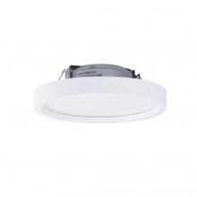 Nora NLOS-R42L40WW - 4&#34; SURF Regressed Edge-Lit Surface Mounted LED, Round Baffle, 650lm, 11W, 4000K, 90+ CRI, 120V