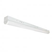 Nora NLSTR-8L1334W - 92.75&#34; LED Tunable Strip Light, 8000lm / 65W, Selectable CCT (30/35/40K), White finish, 120-277V