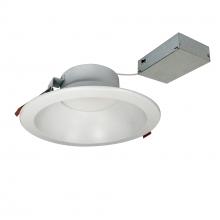 Nora NLTH-81TW-MPW - 8&#34; Theia LED Downlight with Selectable CCT, 2100lm / 22W, Matte Powder White Finish