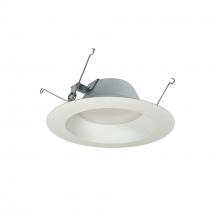 Nora NOXAC-563140WW/HL - 5&#34;/6&#34; AC Onyx LED Retrofit Reflector, 1150lm / 15.5W, 4000K, White Finish