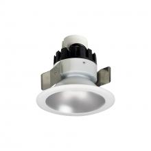 Nora NRMC3-51L127FHZW - 5&#34; Marquise III Retrofit, Haze Reflector/White Flange, 120-277V; 0-10V Dimming, 1300lm / 12W,