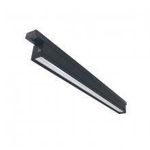 Nora NTE-LIN2TWB - 2&#39; T-Line Tunable White Linear LED Track Head, 1600lm, 20W, 30/35/40K, 90+ CRI, Black