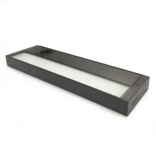 Nora NUDTW-8808/BZ - 8&#34; LEDUR Tunable White LED Undercabinet, 2700/3000/3500K, Bronze