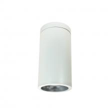 Nora NYLD2-6S10130DWW - 6&#34; Cobalt Surface Mount Cylinder, White, 1000L, 3000K, Matte Powder White Reflector, 120V