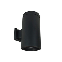 Nora NYLD2-6W075130BZB - 6&#34; Cobalt Wall Mount Cylinder, Black, 750L, 3000K, Bronze Reflector, 120V Triac/ELV Dimming