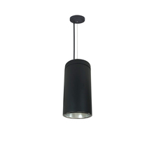 Nora NYLS3-6C1L635FP01DBB - 6" Sapphire III Cable Mount Black Cylinder, Diffused Clear Reflector/Black Flange, 120V; Phase