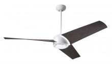 Modern Fan Co. AMB-MW-56-EB-NL-RC - Ambit DC Fan- Matte White Finish; 56&#34; Ebony Blades; No Light; Remote Control