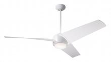 Modern Fan Co. AMB-MW-56-MW-870-WC - Ambit DC Fan- Matte White Finish; 56&#34; Matte White Blades; 17W LED (Matte White Trim)