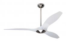 Modern Fan Co. BRI-BNTL-56-NL-RC - IC/Brisa DC Fan- Bright Nickel/Translucent Finish; 56&#34; Translucent Blades; No Light