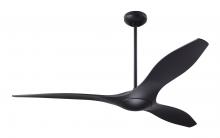 Modern Fan Co. BRI-MB-56-NL-CC - IC/Brisa DC Fan- Matte Black Finish; 56&#34; Matte Black Blades; No Light; Wall/Remote Combo Control
