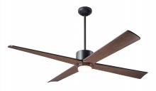 Modern Fan Co. NOU-DBBS-56-MG-271-RC - Nouveau DC Fan; Dark Bronze Finish w/ Brass; 56&#34; Mahogany Blades; 17W LED; Remote Control