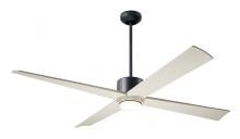 Modern Fan Co. NOU-DBBS-56-WW-271-WC - Nouveau DC Fan; Dark Bronze Finish w/ Brass; 56" Whitewash Blades; 17W LED; Wall Control