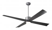 Modern Fan Co. NOU-GTMB-56-EB-271-WC - Nouveau DC Fan; Graphite Finish w/ Matte Black; 56&#34; Ebony Blades; 17W LED; Wall Control