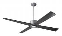 Modern Fan Co. NOU-GTMB-56-EB-NL-WC - Nouveau DC Fan; Graphite Finish w/ Matte Black; 56&#34; Ebony Blades; No Light; Wall Control