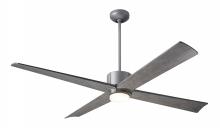 Modern Fan Co. NOU-GTMB-56-GY-271-RC - Nouveau DC Fan; Graphite Finish w/ Matte Black; 56&#34; Graywash Blades; 17W LED; Remote Control