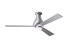 Modern Fan Co. ALT-FM-BA-52-WH-271-002 - Altus Flush Fan; Brushed Aluminum Finish; 52&#34; White Blades; 17W LED; Fan Speed and Light Control