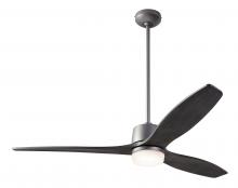 Modern Fan Co. ARB-GT-54-EB-870-WC - Arbor DC Fan; Graphite Finish; 54&#34; Ebony Blades; 17W LED; Wall Control