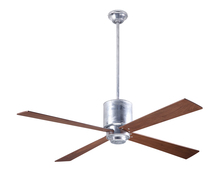 Modern Fan Co. LAP-GV-50-MG-NL-002 - Lapa Fan; Galvanized Finish; 50&#34; Mahogany Blades; No Light; Fan Speed and Light Control (3-wire)