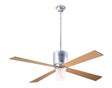 Modern Fan Co. LAP-GV-50-MP-552-002 - Lapa Fan; Galvanized Finish; 50&#34; Maple Blades; 17W LED; Fan Speed and Light Control (3-wire)