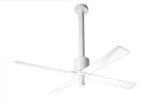 Modern Fan Co. PEN-GW-52-WH-NL-WC - Pensi DC Fan; Gloss White Finish; 52&#34; White Blades; No Light; Wall Control