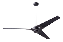 Modern Fan Co. TOR-DB-62-BK-NL-002 - Torsion Fan; Dark Bronze Finish; 62&#34; Black Blades; No Light; Fan Speed and Light Control (3-wire