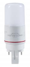 Keystone Technologies KT-LED62P-O-835-D - 6W , 700 Lumen, 2 pin, Omni-Directional, Ballast Bypass, Gx23