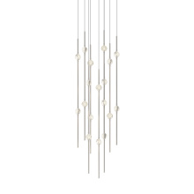 Sonneman 2012.13C-27-J20 - Aries 12&#34; Round LED Pendant w/20&#39; Cords