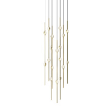 Sonneman 2012.38C - Aries 12&#34; Round LED Pendant