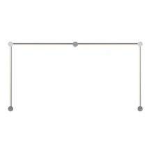 Sonneman 23QPCN222R120PHA - 24&#34; Double N LED Wall Bar