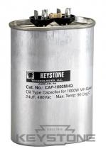 Keystone Technologies CAP-1000MH - Capacitor for 70W MH Quad, 8uF, 280V, Dry Film