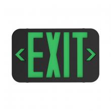 Dual-Lite, a Hubbell affiliate CAGB - EXIT SIGN GREEN LETTER BLACK HSG AC
