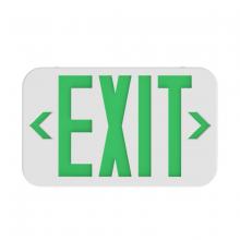 Dual-Lite, a Hubbell affiliate CAG - EXIT SIGN GREEN LETTER WHITE HSG AC