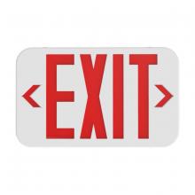 Dual-Lite, a Hubbell affiliate CER - EXIT SIGN RED LTRS UNIV FACE NICAD BATT