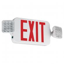 Dual-Lite, a Hubbell affiliate CCRHOSQ - EXIT SIGN CC RED LETTER WHITE HSG
