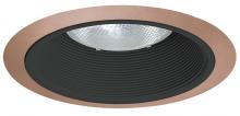Acuity Brands 24 BBRZ - 6IN Downlight Tapered Baffle Trim, Black